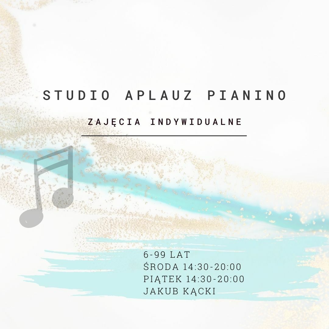 Studio APLAUZ Pianino - lekcje indywidualne